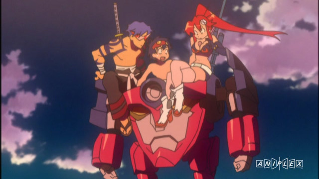 Watch Tengen Toppa Gurren Lagann Episode 1 Online - Bust Through the