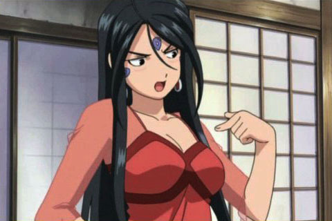 Skuld when she gains a more mature body Oh My Goddess Curvy Skuld
