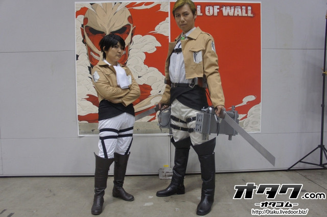 Crunchyroll Comiket Venue Hosts Attack On Titan Fan Event