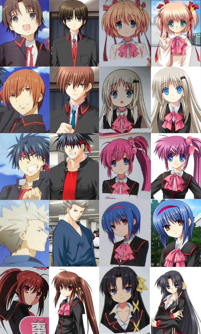little busters anime characters anime gun photoshop