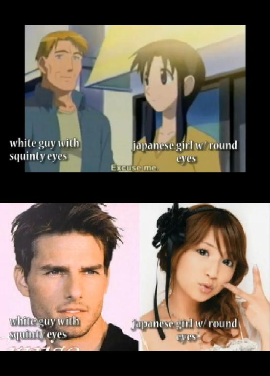 Caucasian Anime Characters