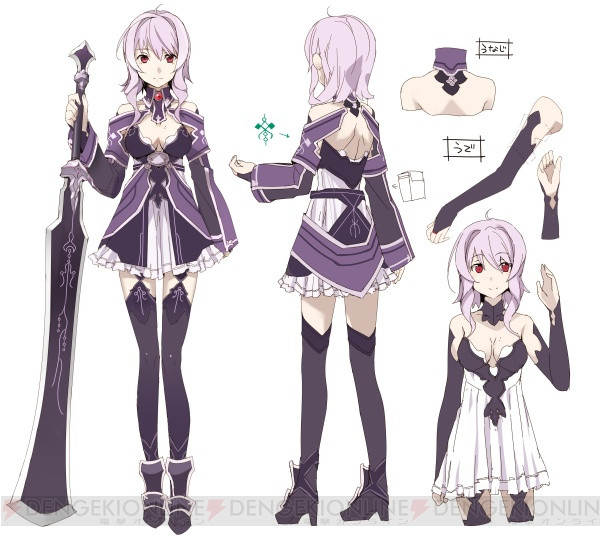 Designs from light novel illustrator abec