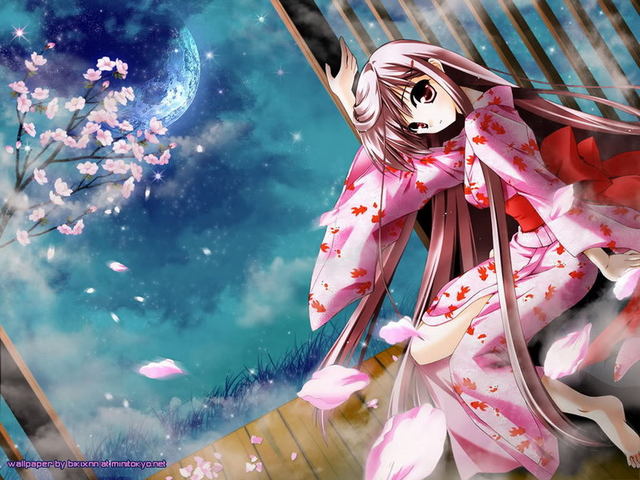 Cute Kimono Anime