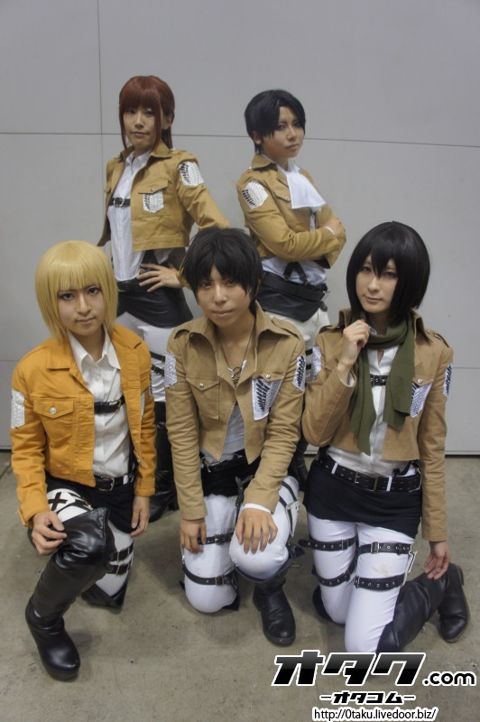 Crunchyroll Comiket Venue Hosts Attack On Titan Fan Event