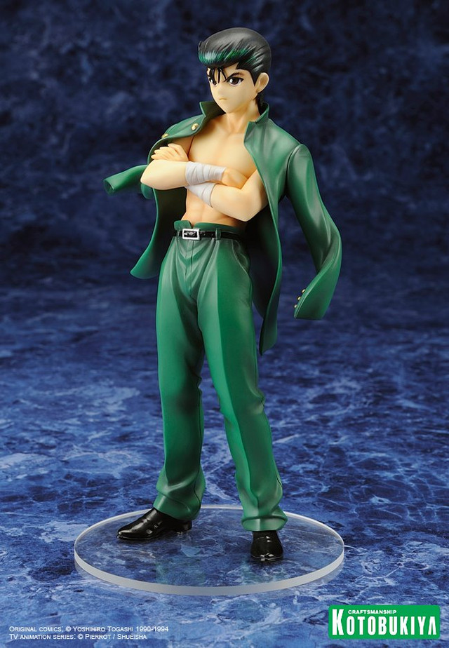 yuyu hakusho statues