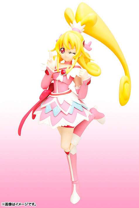 Crunchyroll Bandais Shfiguarts Cure Heart Posable Figure Coming Soon 4019