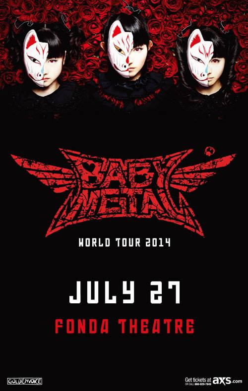 Babymetal Us Tour Dates 2025 Carlye Fenelia