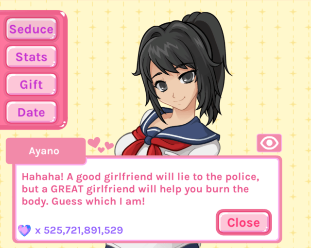 Yandere Dating Simulator