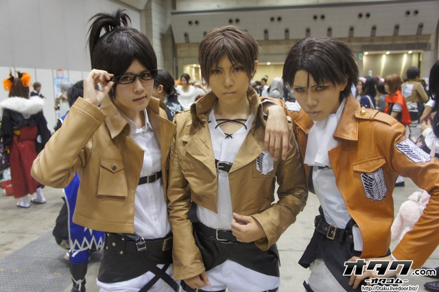 Crunchyroll Comiket Venue Hosts Attack On Titan Fan Event