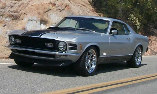 A 1970 Ford Mustang Mach 1 You'll have to be quick to catch what my bumper