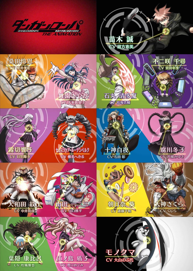 Crunchyroll - Meet Some of the First Half of Insane "Danganronpa" Cast