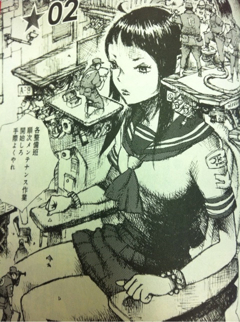 Crunchyroll - "Metal Creator Would Like to Adapt Giant Robot Schoolgirl Manga