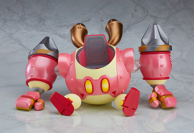 Crunchyroll Kirby Rockets Off To Adorable Adventure With Robobot Armor Nendoroid