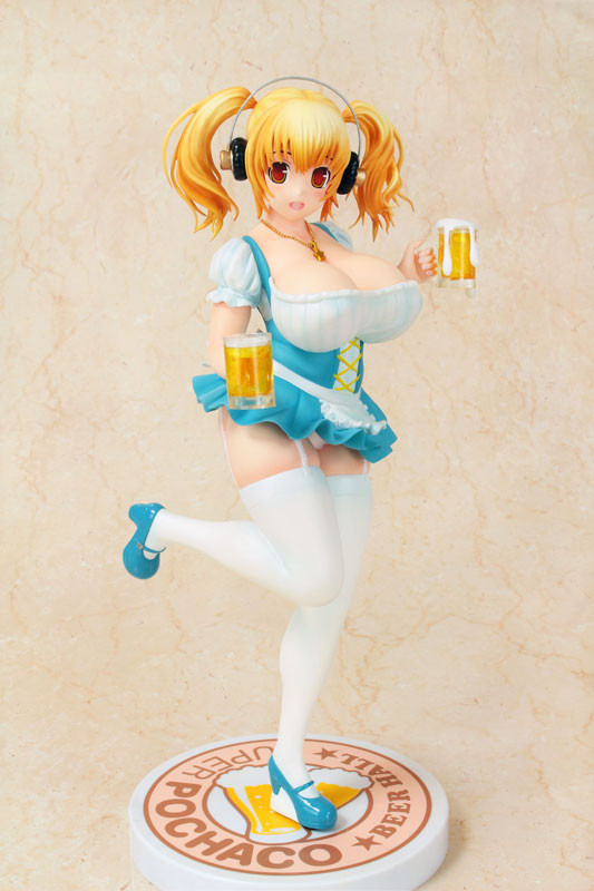 Crunchyroll - A+'s Super Pochaco Beer Girl Version Is Up for Pre-Order