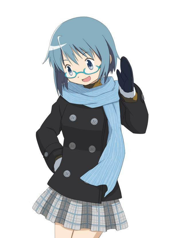 Crunchyroll - Check Out the Girls of “Madoka Magica” in Winter Clothes
