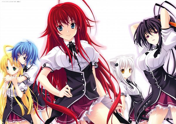 Crunchyroll Edicao Da Light Novel De Highschool Dxd Intitulada