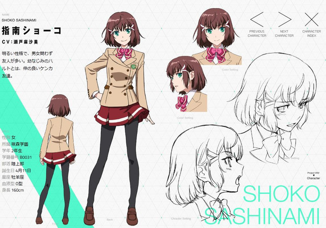 Asami Seto as Shōko Sashinami