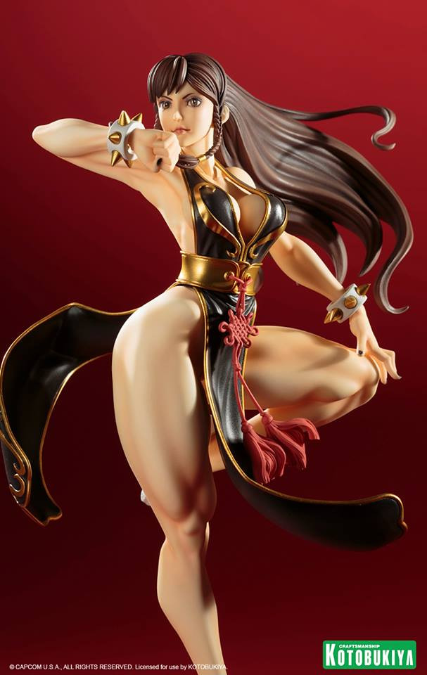 Crunchyroll Chun Lis Legs Rise Up In Street Fighter Battle Costume Bishoujo Statue 