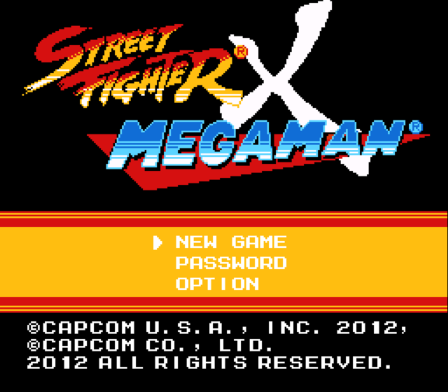 street fighter x mega man passwords