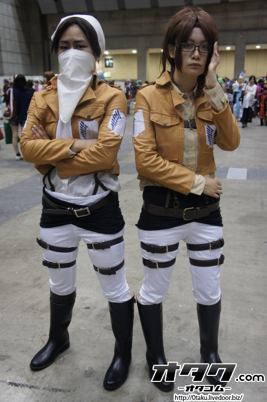 Crunchyroll Comiket Venue Hosts Attack On Titan Fan Event