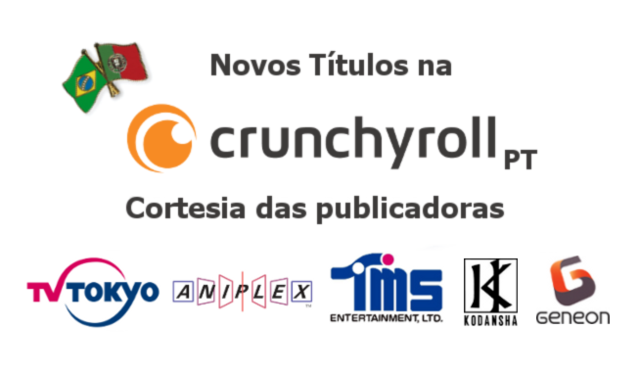 Novos Títulos na Crunchyroll