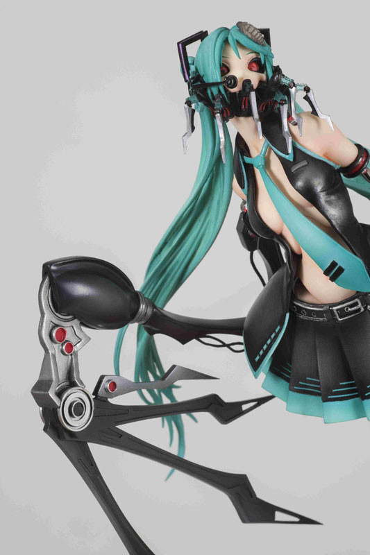 creepy miku figure