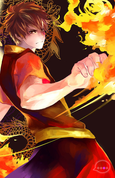 Anime Magazine: FEATURE: Fanart Friday - Fire with Fire Edition