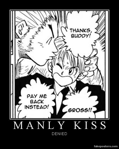 Manly Kiss