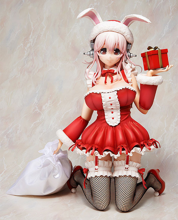 Crunchyroll - Christmas Comes Early For Super Sonico Swimsuit Santa Figure