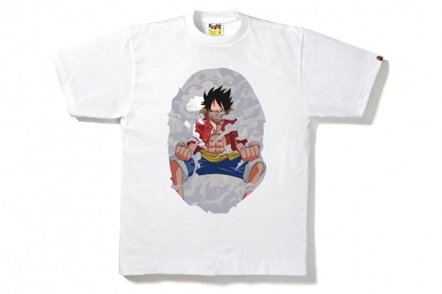 Crunchyroll ONE PIECE x A Bathing Ape 2012 Collection Returns This  Saturday