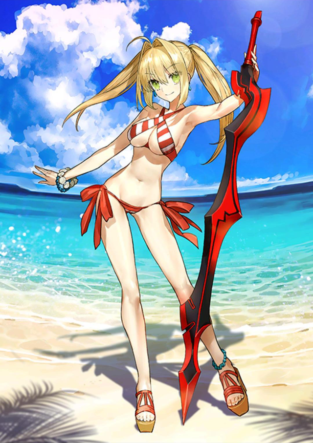 Crunchyroll Check Out The First Wave Of Fategrand Order Summer Events Swimsuit Servants 4548