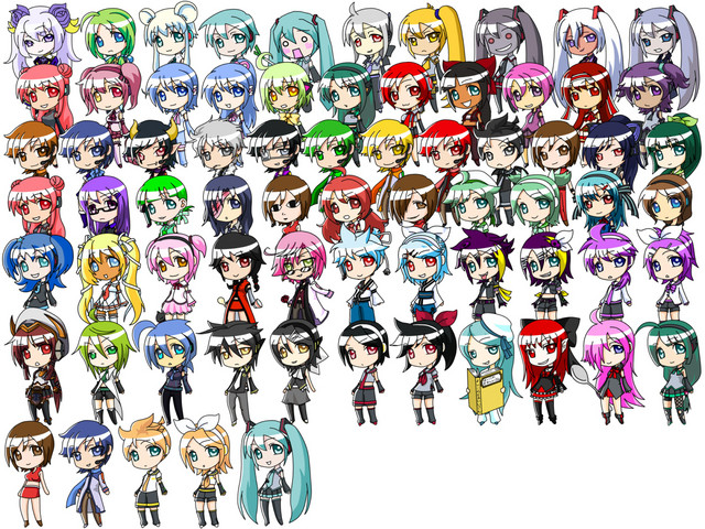 Personajes Vocaloid ; info + imagenes