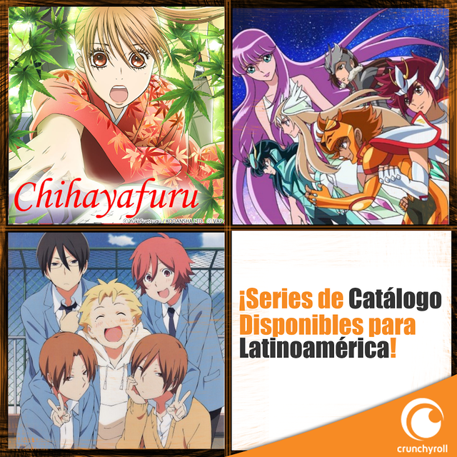 Crunchyroll Crunchyroll aumenta su fondo de catálogo con tres nuevas