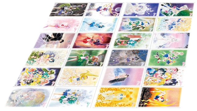 Sailor Moon 25th Jubiläum Premium Gerahmt Briefmarken Set Plakat Postkarte Japan 