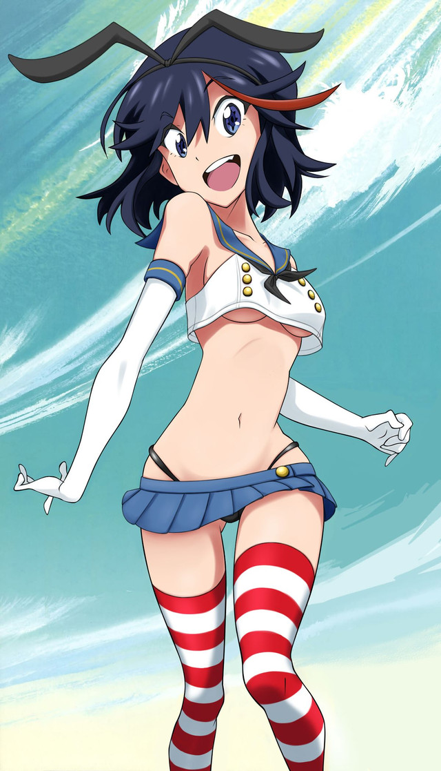A "Nyantype" faz com que Ryuko em bikini amarelo vire meme online...