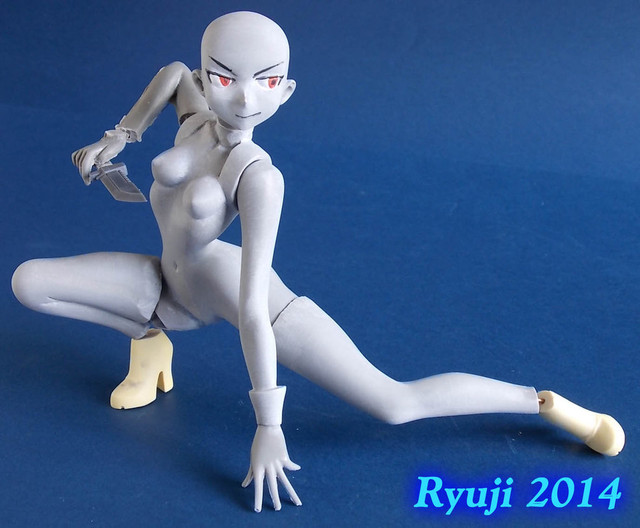 Garage Kits Customized to Make Killer "Kill La Kill" Nudist Beach Nonon Figure