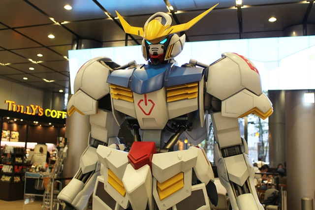 gundam barbatos statue