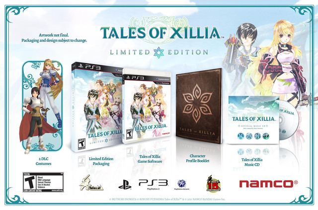 Crunchyroll Tales Of Xillia Limited Edition Includes Character