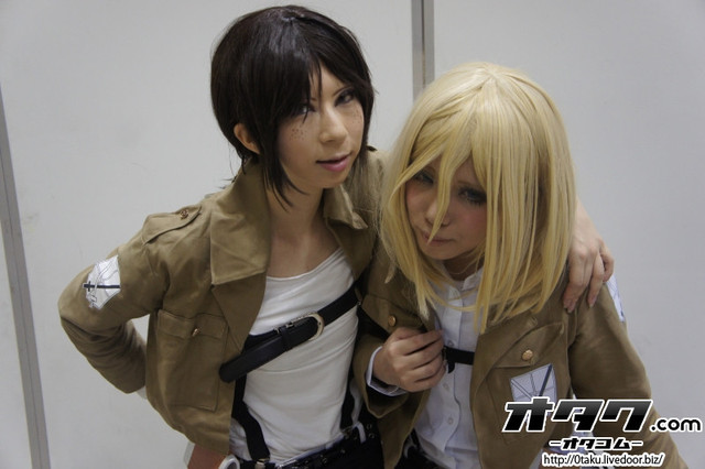 Crunchyroll Comiket Venue Hosts Attack On Titan Fan Event