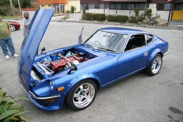 That 240z would lose of course Thats like saying who will win between C6 