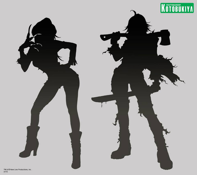 female slasher figures