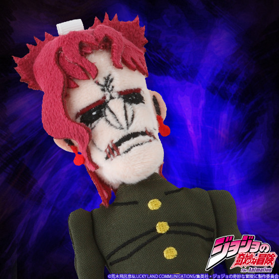 kakyoin adventure bizarre jojo doll soul yes crunchyroll bandai premium replica says glasses puppet pouch releases jojos streamers otaku