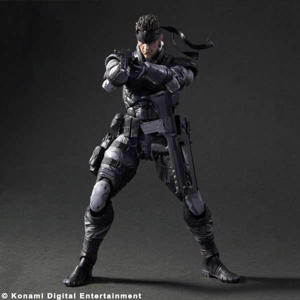 Crunchyroll Solid Snake Infiltrates The Play Arts Kai Figure Collection