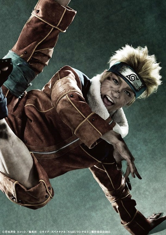 Crunchyroll - Five New Character Visuals for "Naruto" Stage Play Posted