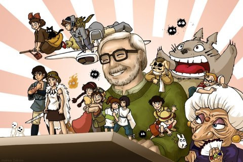 Algumas Obras de Miyazaki Algumas Obras de Miyazaki