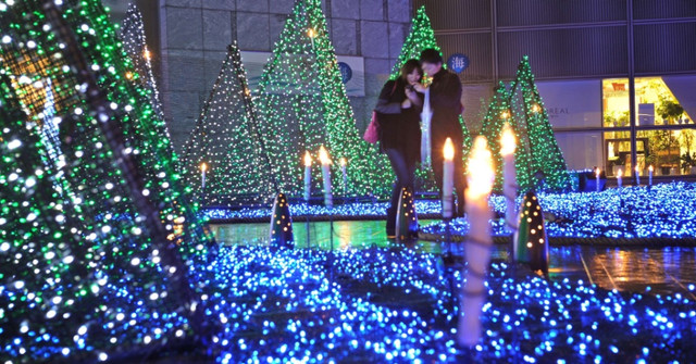 Decoração de Natal no Japão