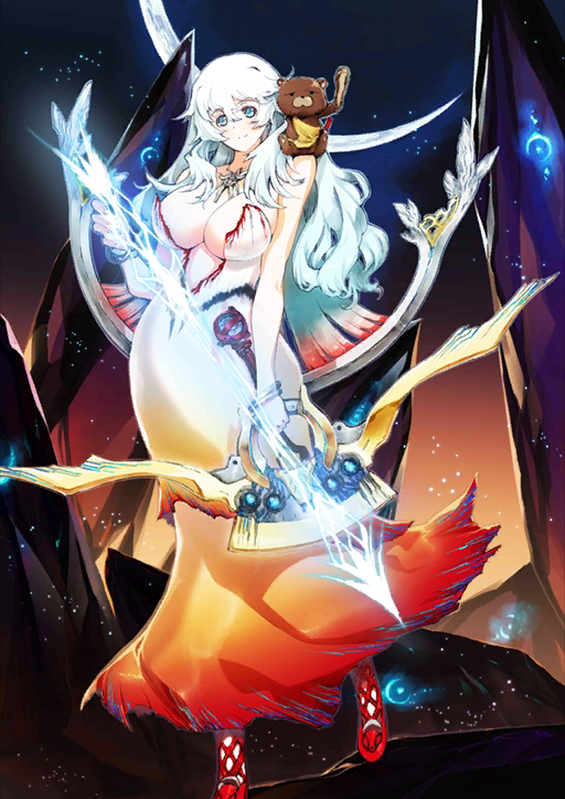 A Fate/Grand Order original, voiced by Miyuki Sawashiro (Artemis) and Nobut...