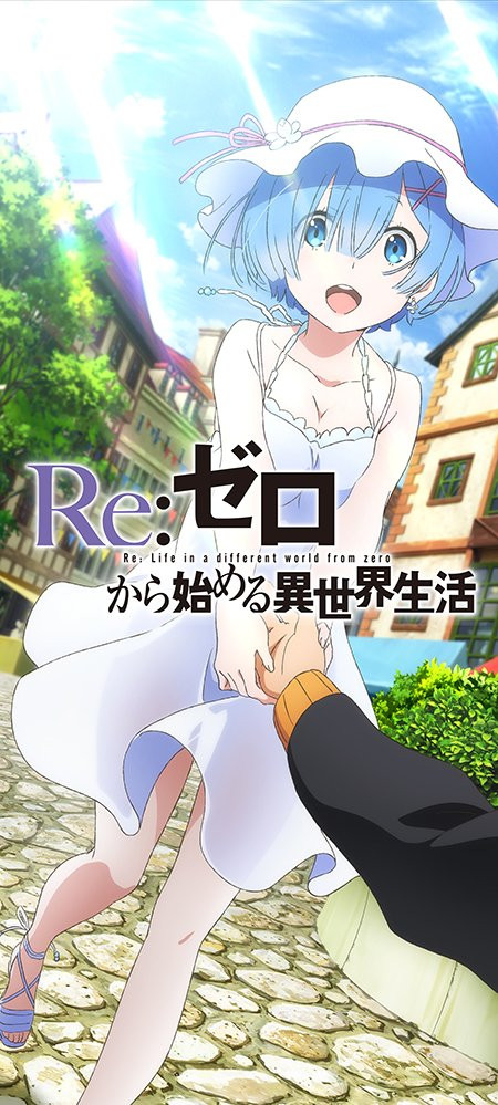 Hot Japan Anime Re: Zero kara Hajimeru Isekai Seikatsu Rem Poster Wall  Scroll 02