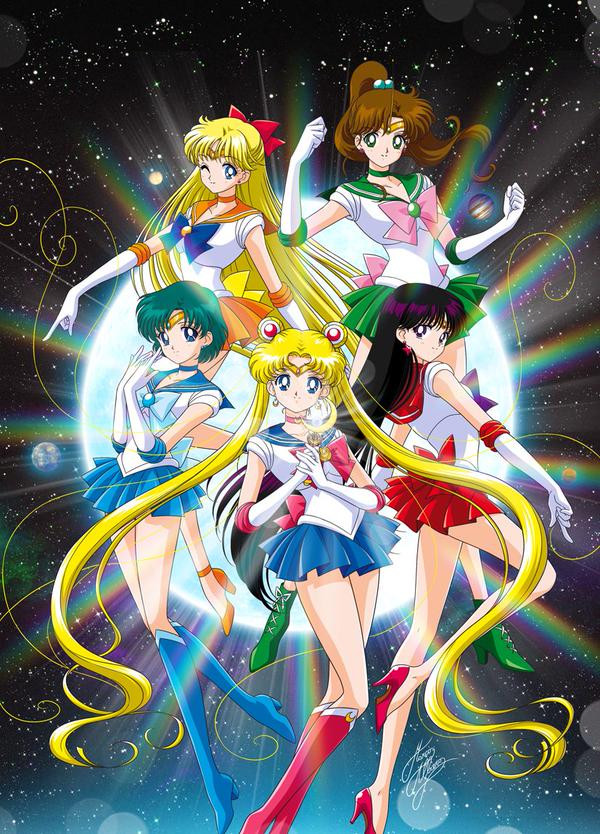 Crunchyroll - Cartoonist Redraws "Sailor Moon Crystal" in Style of