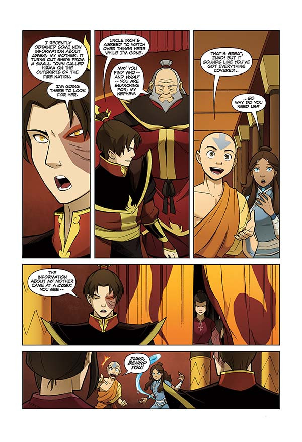 Crunchyroll Video Avatar The Last Airbender The Search Comic Trailer